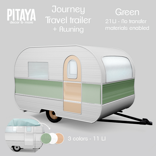 Pitaya - Journey - Travel Trailer - Green