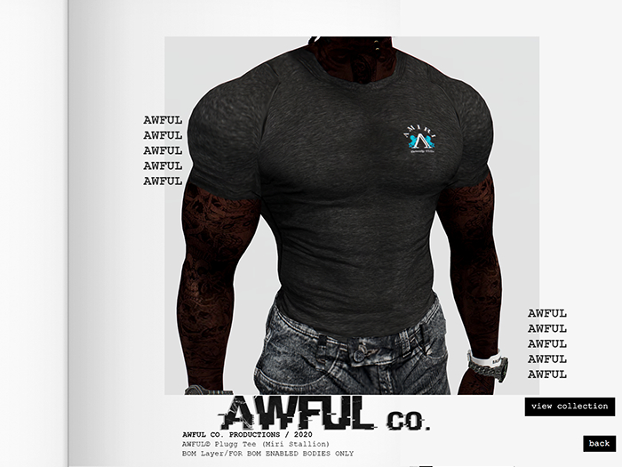 AWFUL. // Plugg Tee's (Miri Stallion)