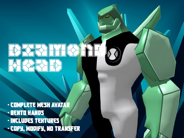 ◁.:CQ:. Diamond Head Alien- Bento Avatar▷