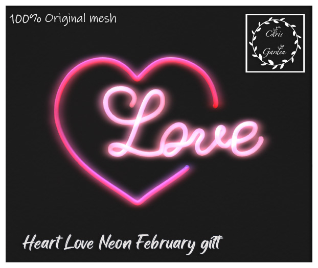 C*February Gift Heart Love