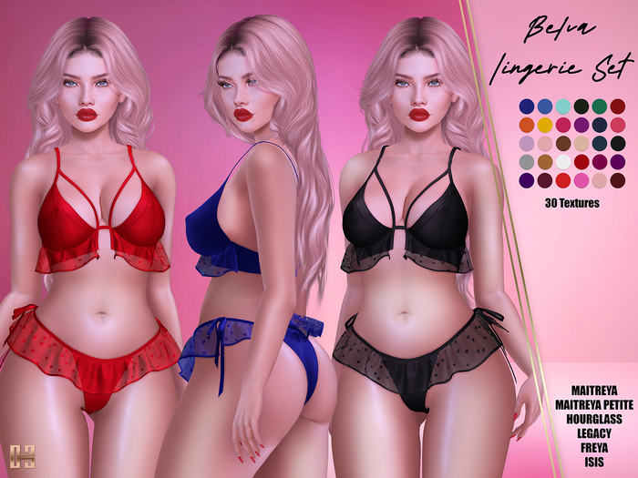 [hh] Belva Lingerie Set