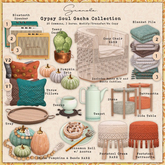 Granola. Gypsy Soul Pillow V2.Grey.