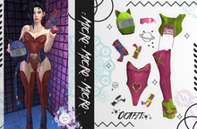 - MicRo - Outfit Jinx Lime Pink