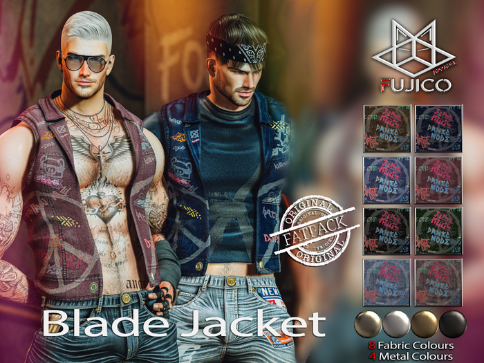 [FujicoApparel] Blade Jacket-Fatpack