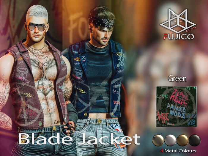 [FujicoApparel] Blade Jacket Green