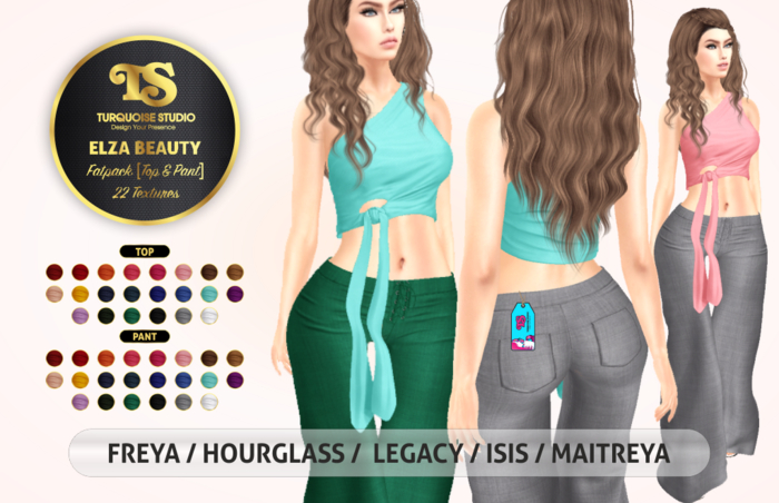 [TURQUOISE] ELZA BEAUTY [FATPACK]