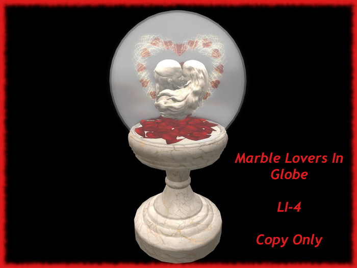 Marble Lovers In Globe Bag