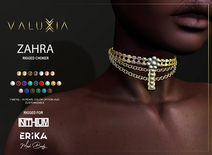 VALUXIA - Zahra Rigged Choker (KUPRA,ERIKA)