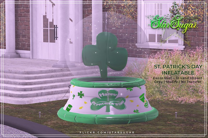 *SS* St. Pattys Day Inflateable