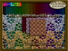 Gilt Cluster Spot #01 Combo Seamless Texture Set