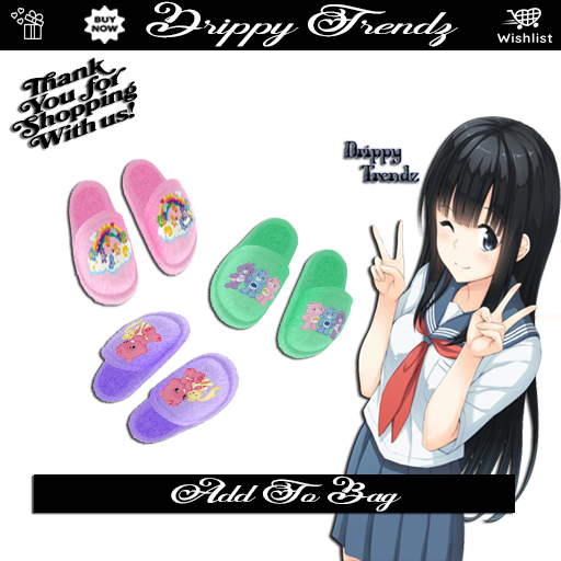 LullaBeebs Caring Bears Slippers FATPACK