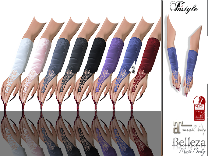 InStyl -Gloves-BENTO v3.1(Maitreya ,Slink ,Belleza)