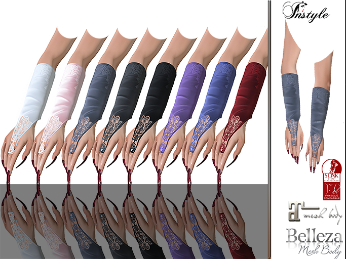 InStyl -Gloves-BENTO v3.2(Maitreya ,Slink ,Belleza)