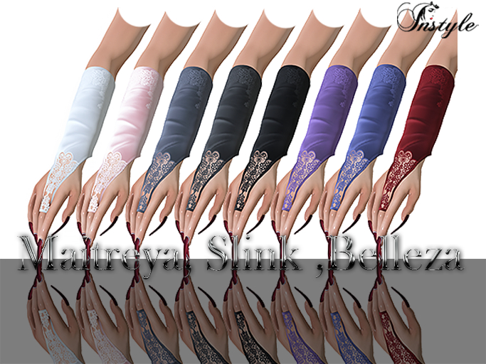 InStyl -Gloves-BENTO HUD color v3(Maitreya ,Slink ,Belleza)