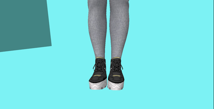 Not the Best Not The Worst Rebirth Vroid Varsity Sneakers