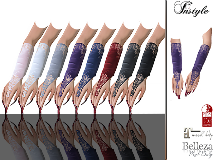 InStyl -Gloves-BENTO v4.2(Maitreya ,Slink ,Belleza)