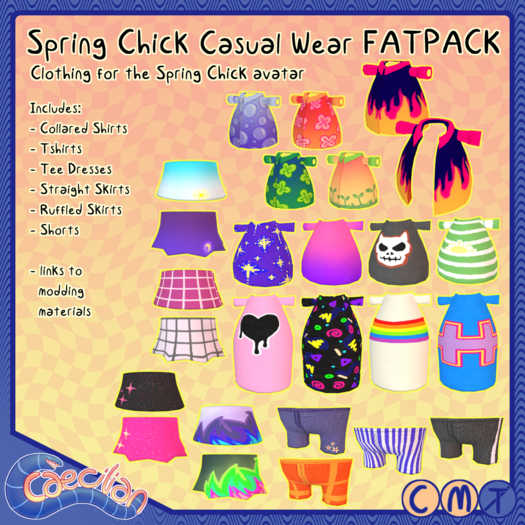 Caecilian - Spring Chick Casual Wear FATPACK (box)