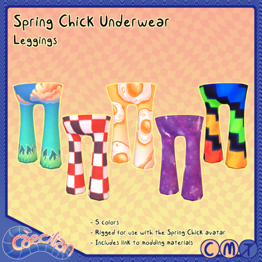 Caecilian - Spring Chick Underwear [Leggings] (box)