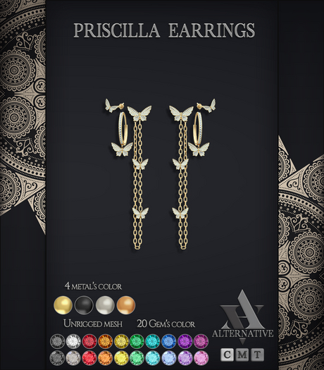 [AlternatiVe] Priscilla Earrings