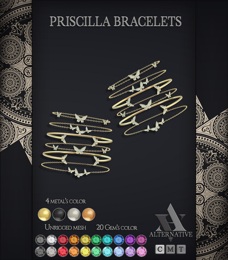[AlternatiVe] Priscilla Bracelets