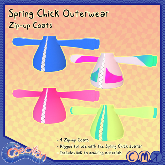 Caecilian - Spring Chick Overwear [Zipper Coats] (box)