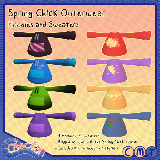 Caecilian - Spring Chick Overwear [Sweaters & Hoodies] (box)