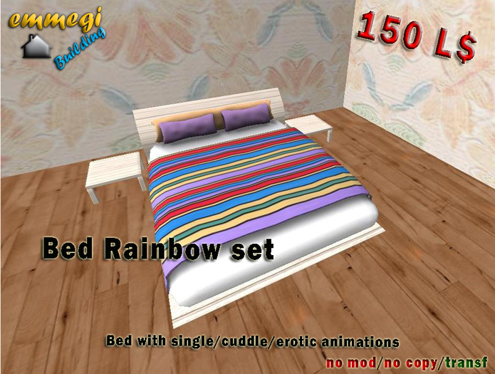 Bed rainbow set