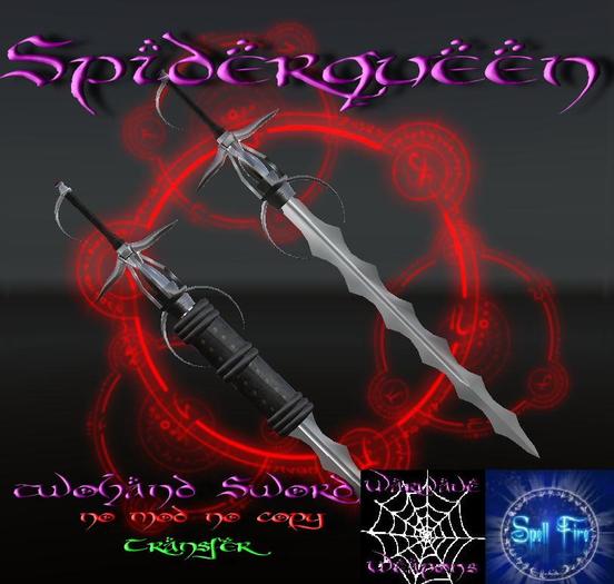 2 Hand Sword "Spiderqueen"
