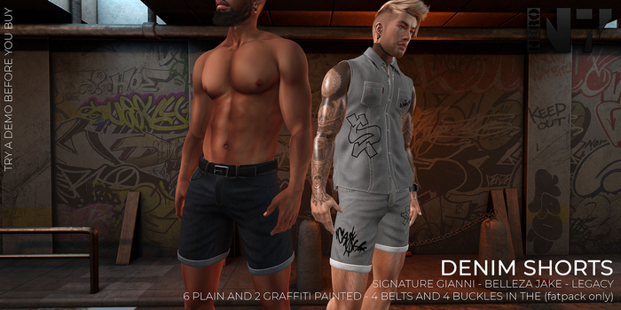 Nero - Denim Shorts - DEMO