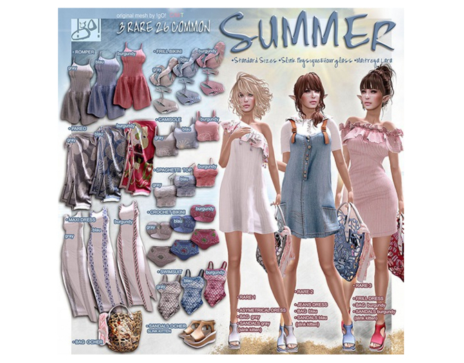 !gO! Summer jeans dress RARE 2 - Standard Sizes