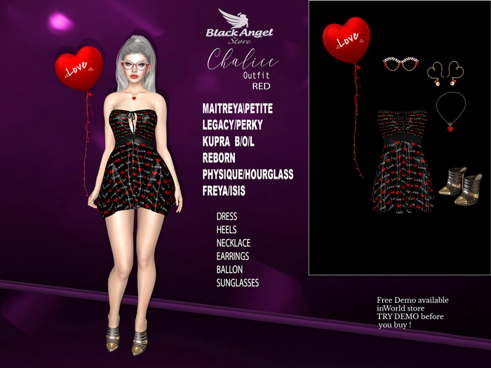 V-DAY CHALICE OUTFIT RED