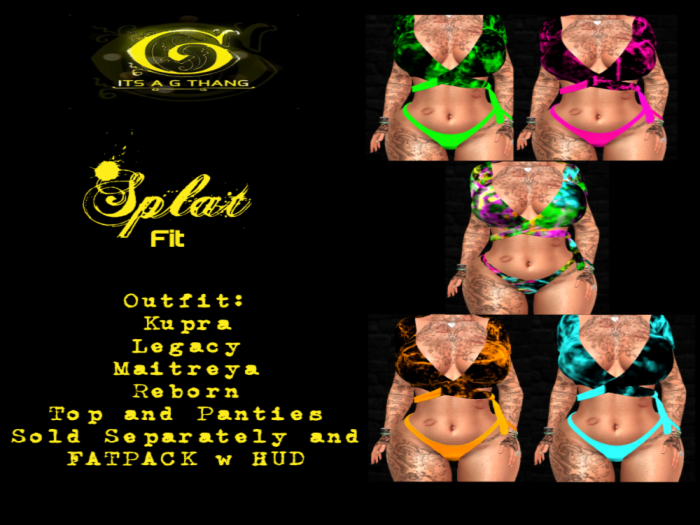 -GThang Bag-SplatOutfit FATPACK