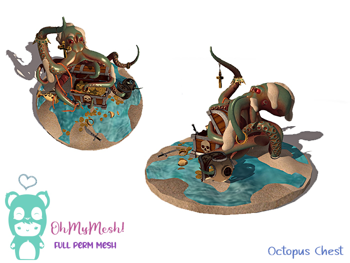 OhMyMesh! Octopus Chest - Full Perm Mesh