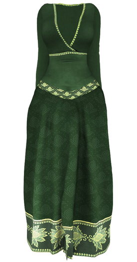 Second Life Marketplace - The Annex - Gytte Gown - Emerald