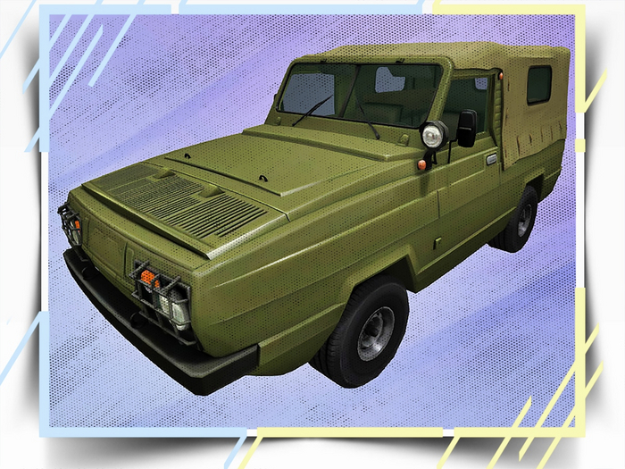 UAZ Amphibian Army 4x4