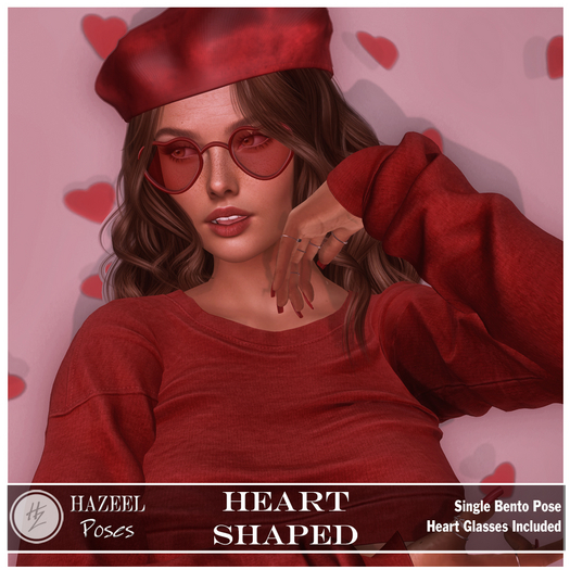 .::Hazeel::. Heart Shaped ~ Bento Pose