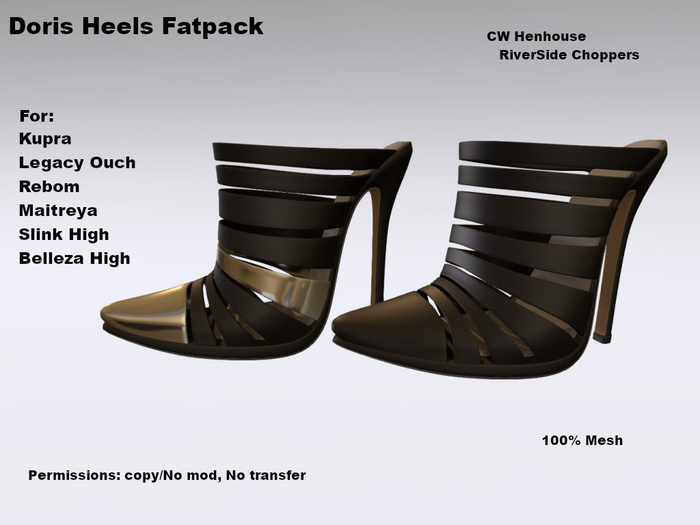 [CW] -Doris Heels Fatpack-BOX