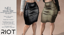 RIOT / Nell Sequin Skirt - Fatpack