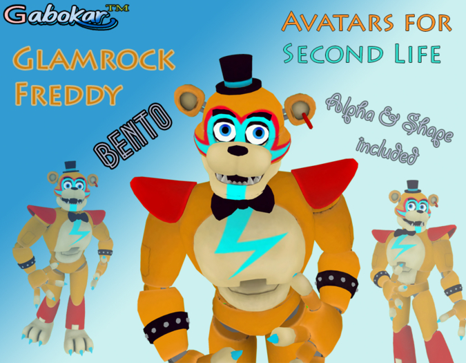 COMPLETE AVATAR - (BENTO) - GLAMROCK FREDDY