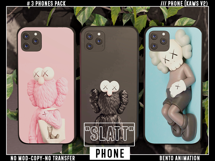 "SLATT" - iPhone │ Kaws v2
