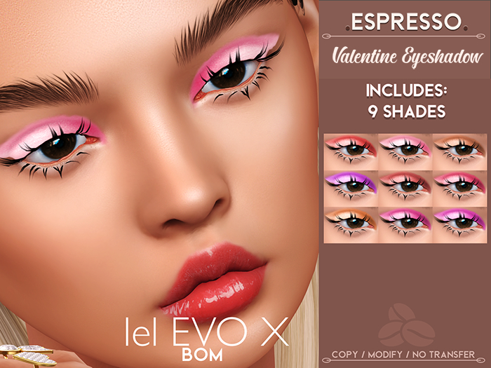 .espresso. valentine shadow Lelutka EVOX BOM