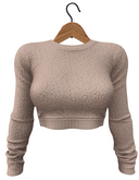 RIOT / Nell Fur Sweater - Taupe