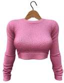 RIOT / Nell Fur Sweater - Sangria