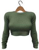 RIOT / Nell Fur Sweater - Olive