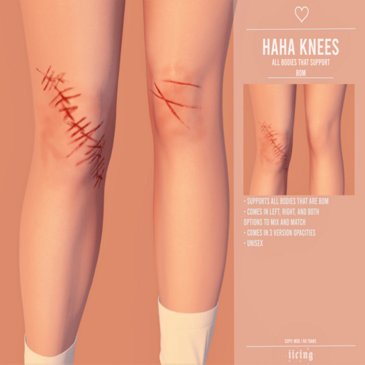 HAHA knees // . i i c i n g . 