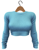 RIOT / Nell Fur Sweater - Glacier