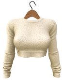 RIOT / Nell Fur Sweater - Cream