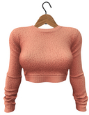 RIOT / Nell Fur Sweater - Coral