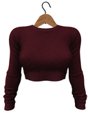 RIOT / Nell Fur Sweater - Berry