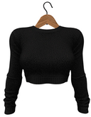 RIOT / Nell Fur Sweater - Black